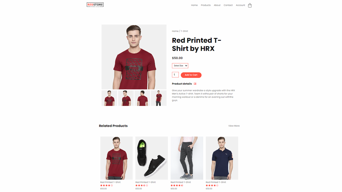 Website para E-commerce - Frontend